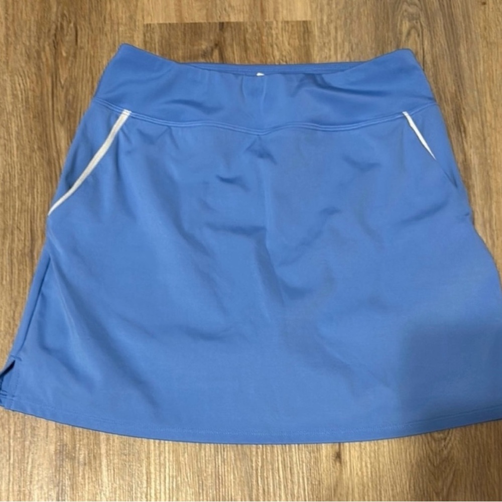 Sigrid Olsen Mini Skort Tennis Skirt in Blue LIKE NEW